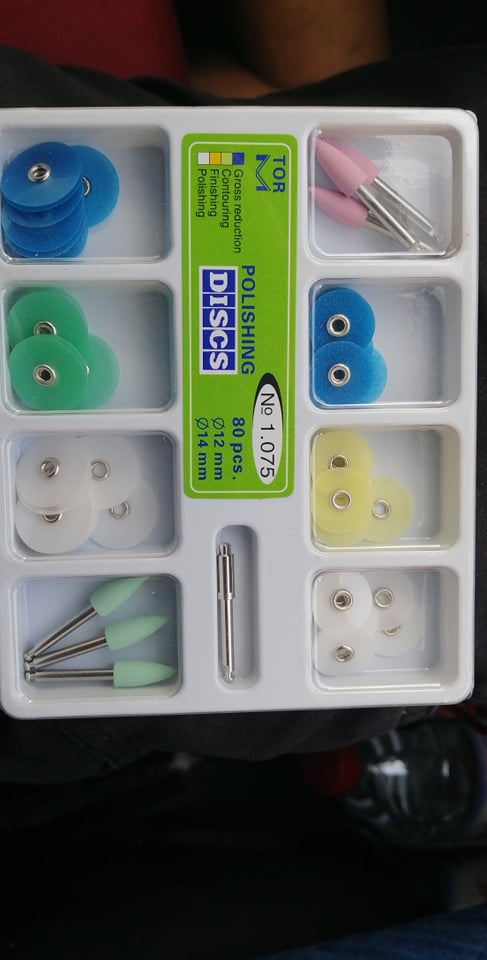 80 polishing disc and cupules