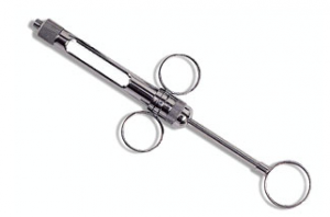 Seringues d’anesthésie 3 anneaux avec aspiration