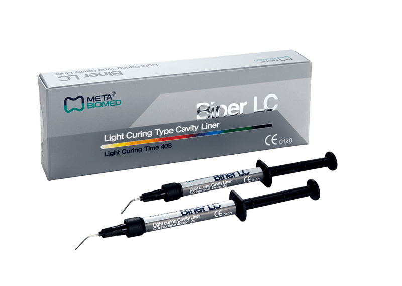 Biner LC fond de cavité de type photopolymérisable 2*2g caoh2