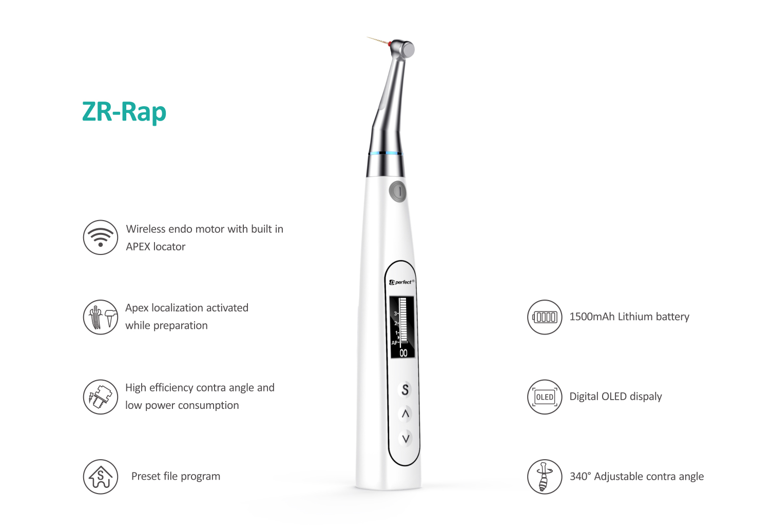 Moteur Endo avec localisateur ZR-Rap