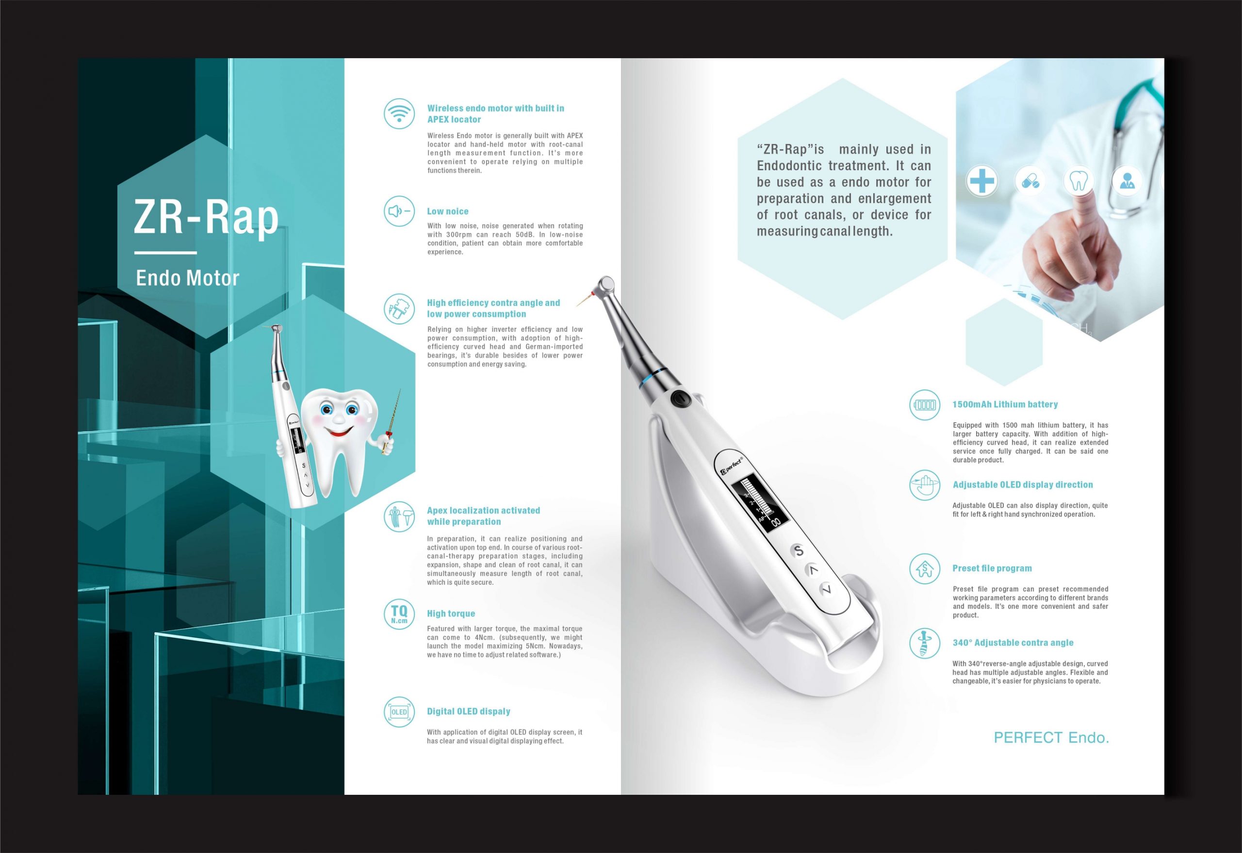 Moteur Endo avec localisateur ZR-Rap